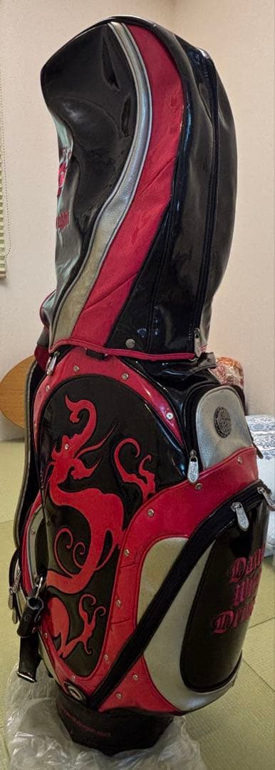 元値約10万円　ダンスウィズドラゴン キャディバッグ