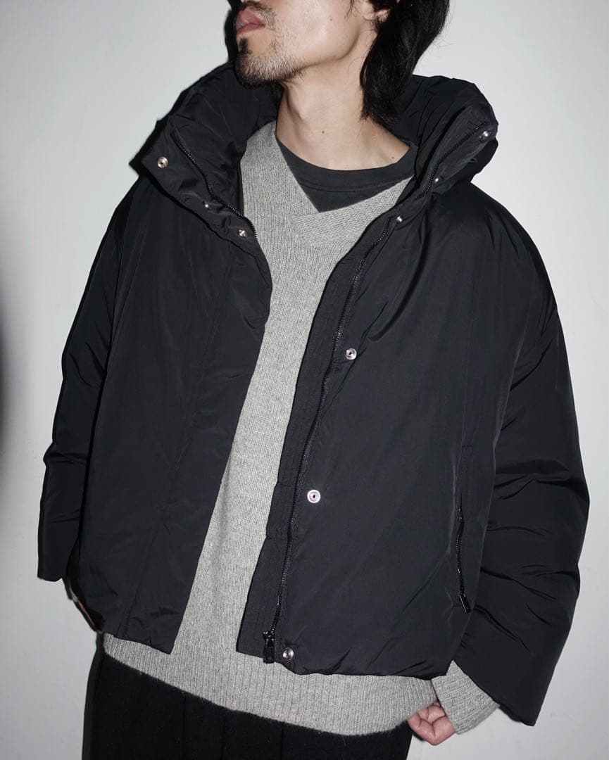 k*i様 Wide & Short length Black puffer ja