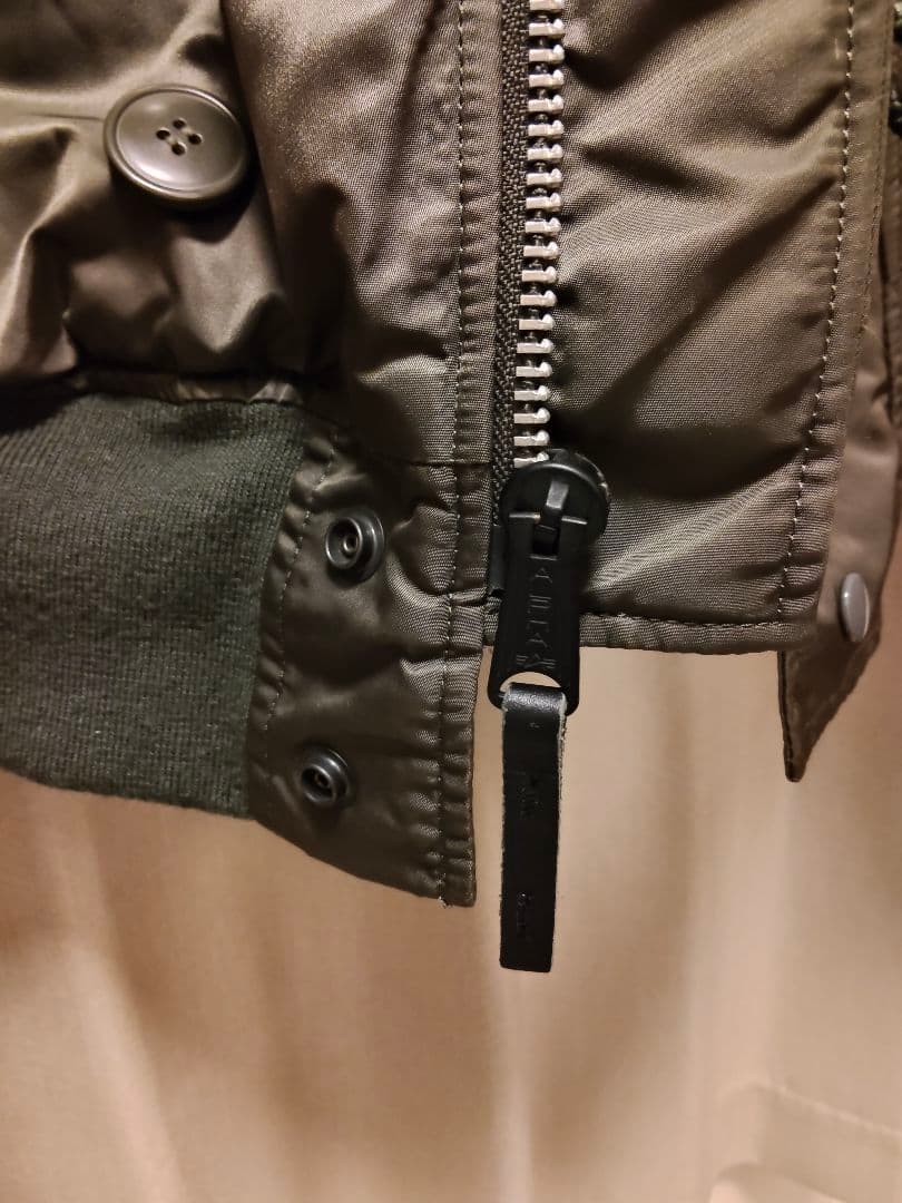 アルファインダストリーズ　N2-B　ファー付　ミリタリージャケット　XL