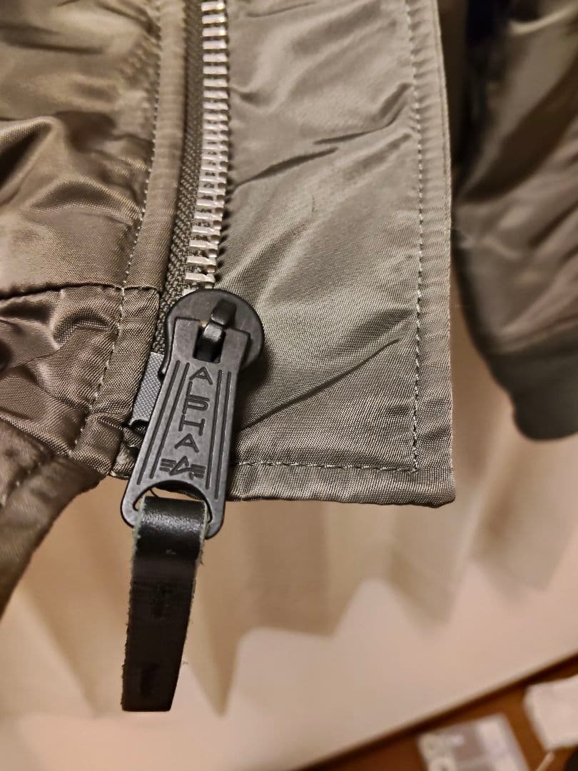 アルファインダストリーズ　N2-B　ファー付　ミリタリージャケット　XL