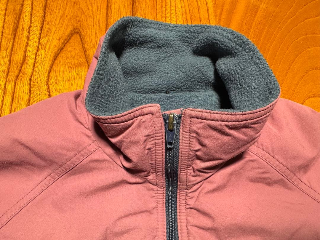 美品 80s L.L.Bean ウォームアップ ジャケット くすみ ピンク S