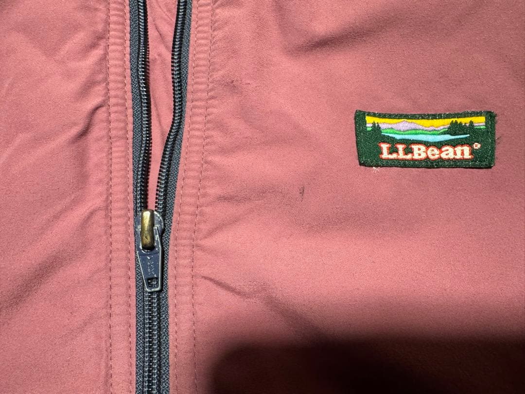 美品 80s L.L.Bean ウォームアップ ジャケット くすみ ピンク S