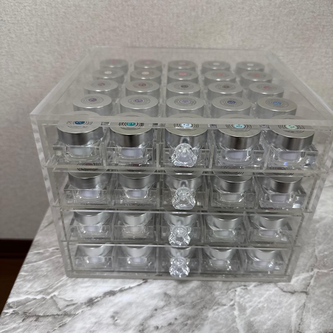 フォリカ　ジェルネイル100色セット　ケース、カラーチャート付き