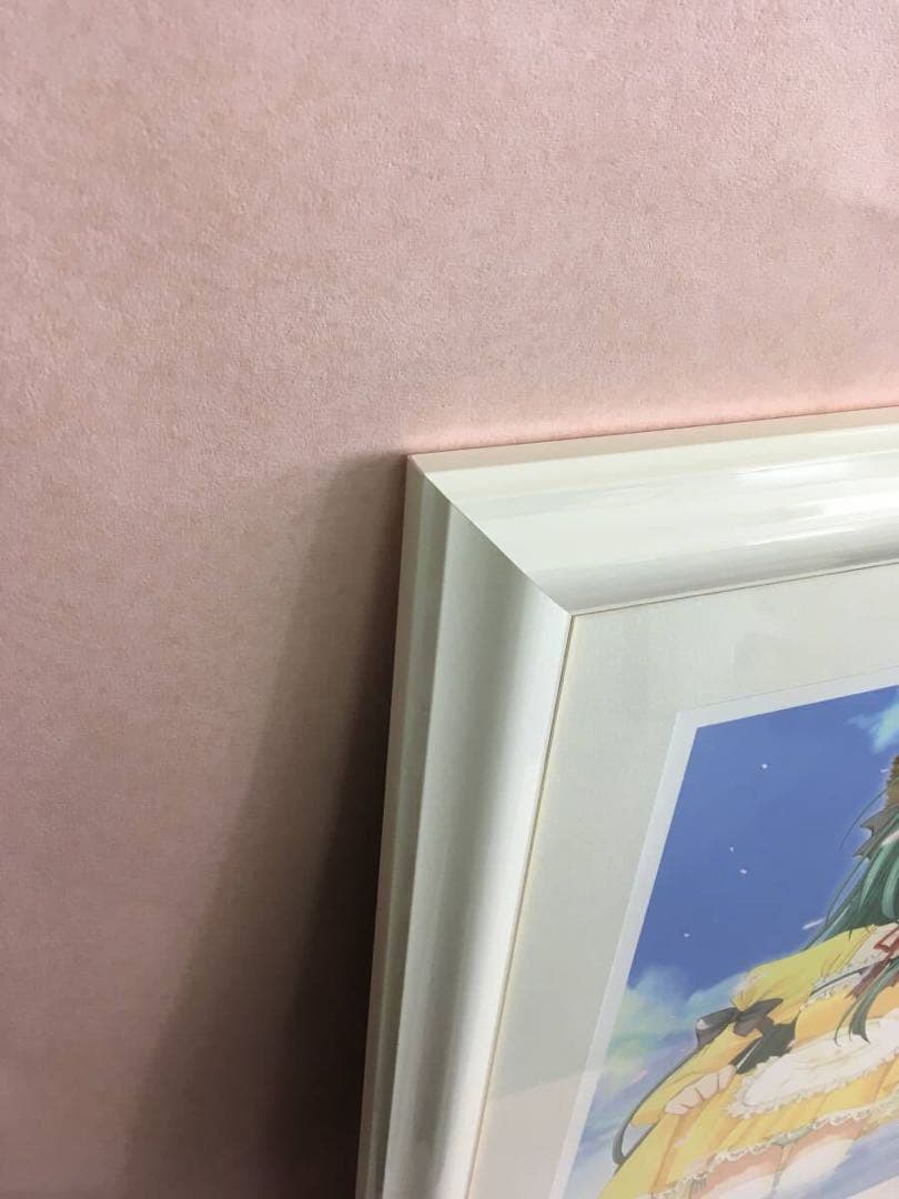 版画　西又葵 直筆サイン　ミクスドメディア　アールビバン 複製原画　リトグラフ