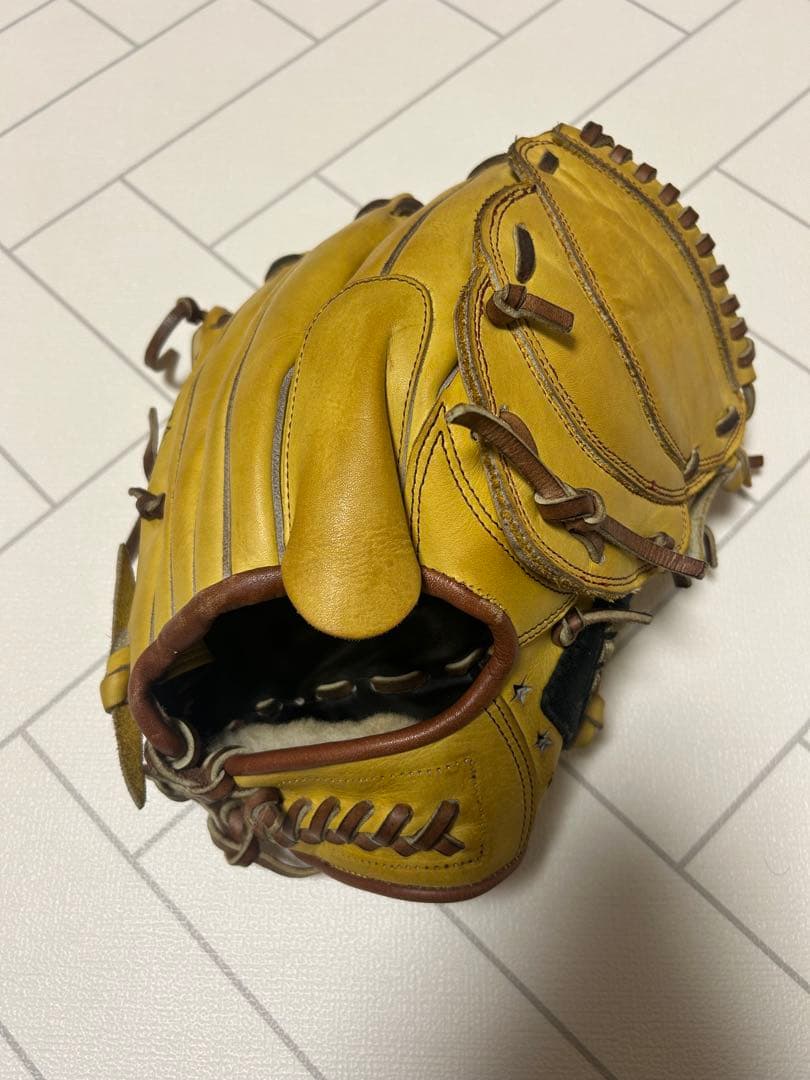 希少！adidas 投手用グローブ