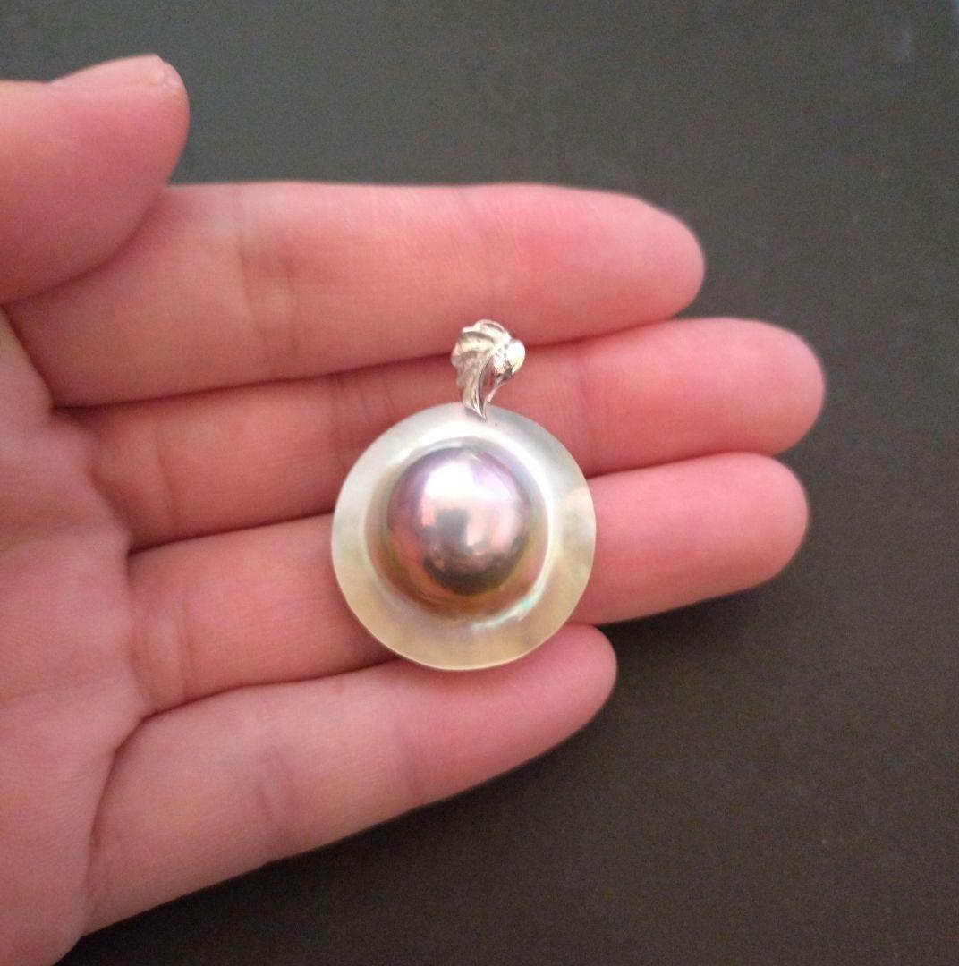 マベパール ペンダントトップ SILVER