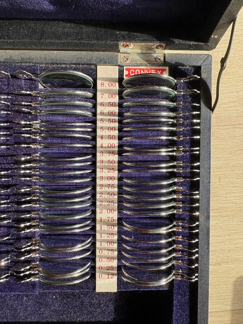 検眼用 トライアルレンズセット ケース付き Rodenstock付属品あり 中古