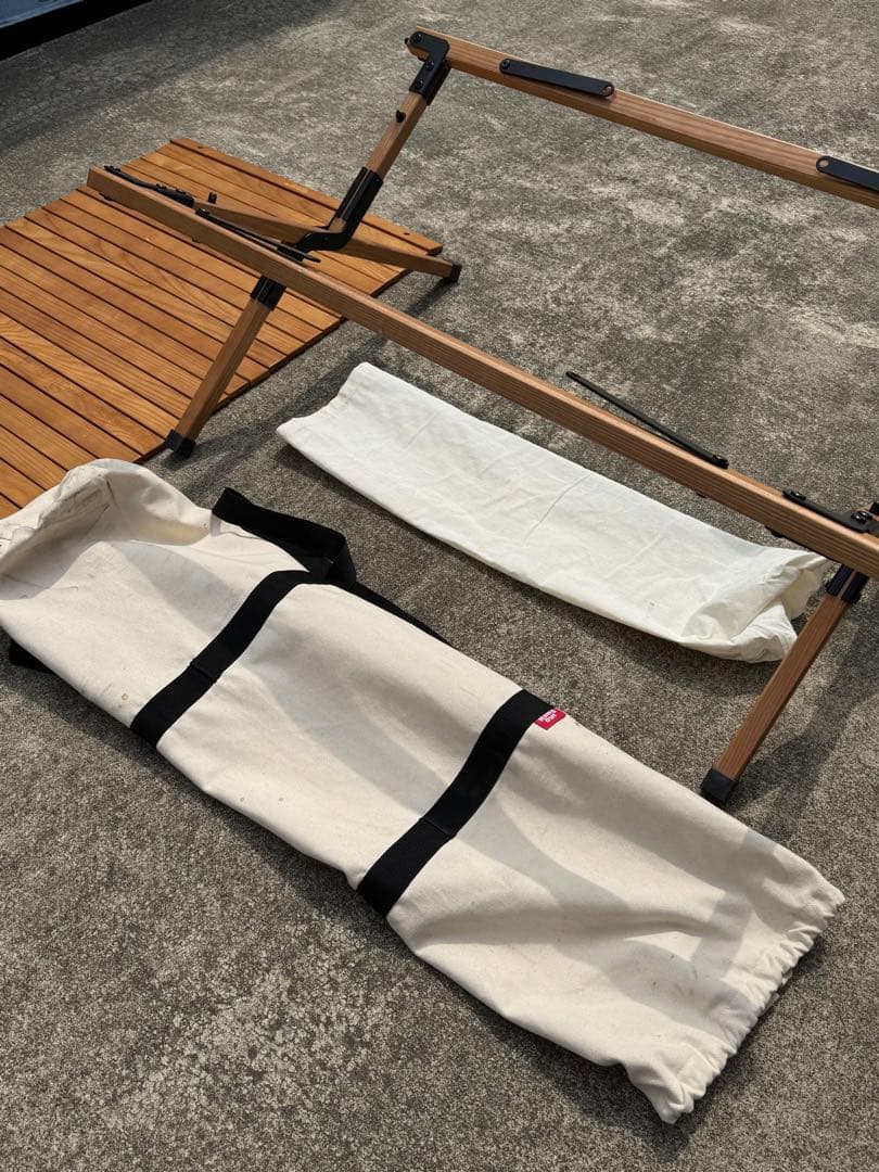 Hang Out キャンプ ウッド ロールテーブル ル アペロウッドテーブル