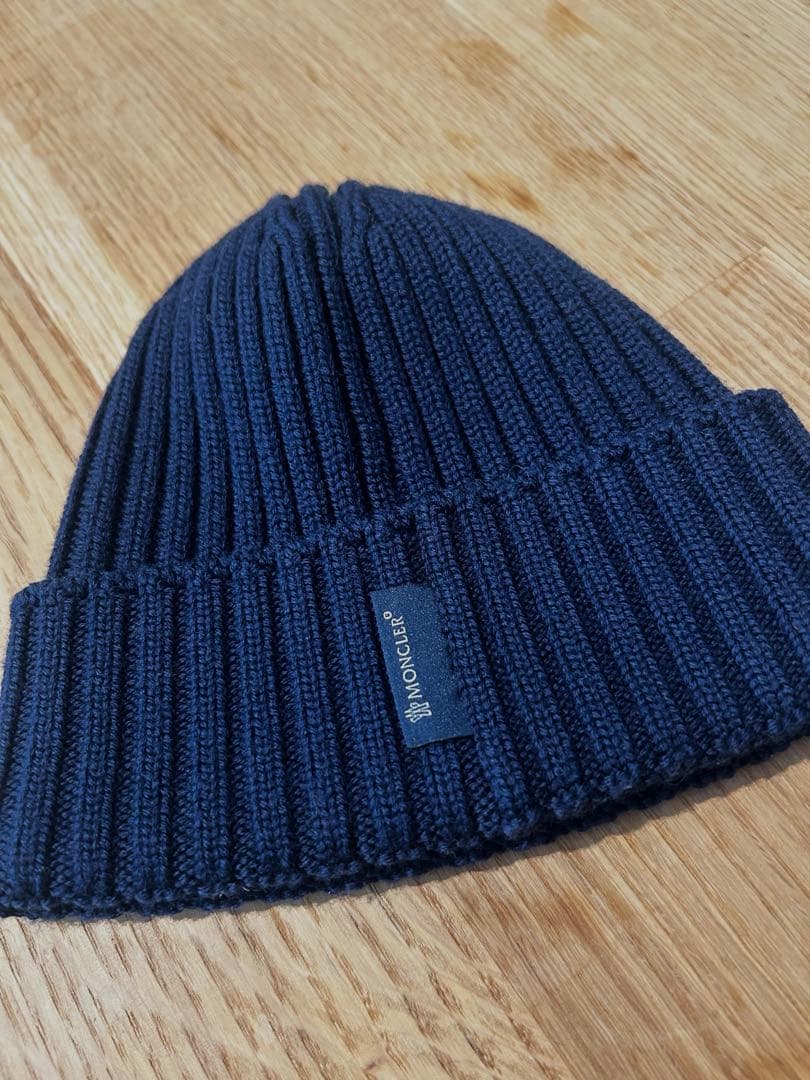 モンクレール　ウールニット帽