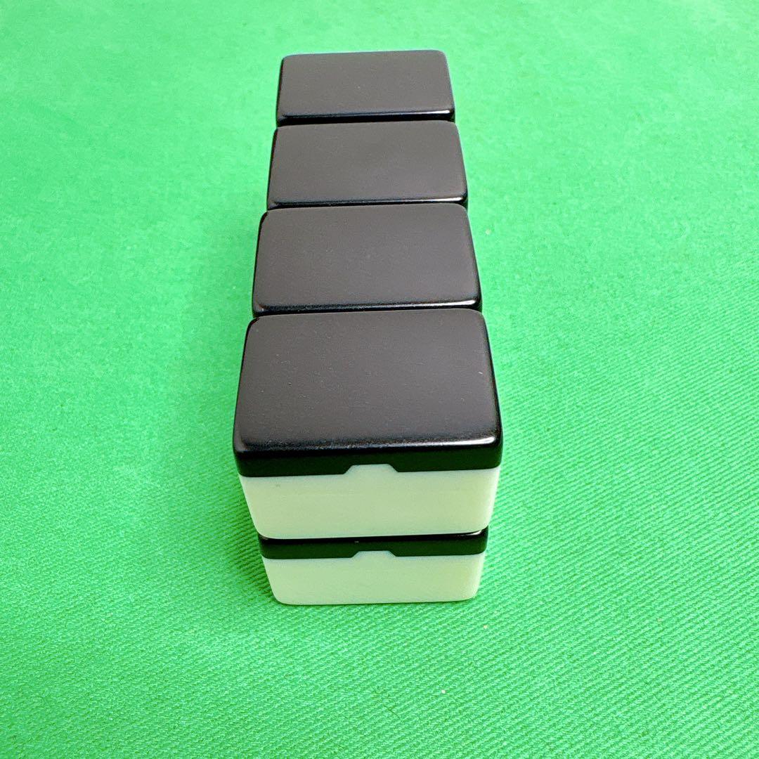 希少！　ミズノ　丸一　背黒　麻雀牌　家紋牌 天山