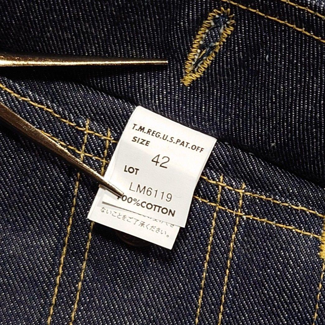 Lee 101-LJ デニムジャケット 濃紺 ブランケット 42