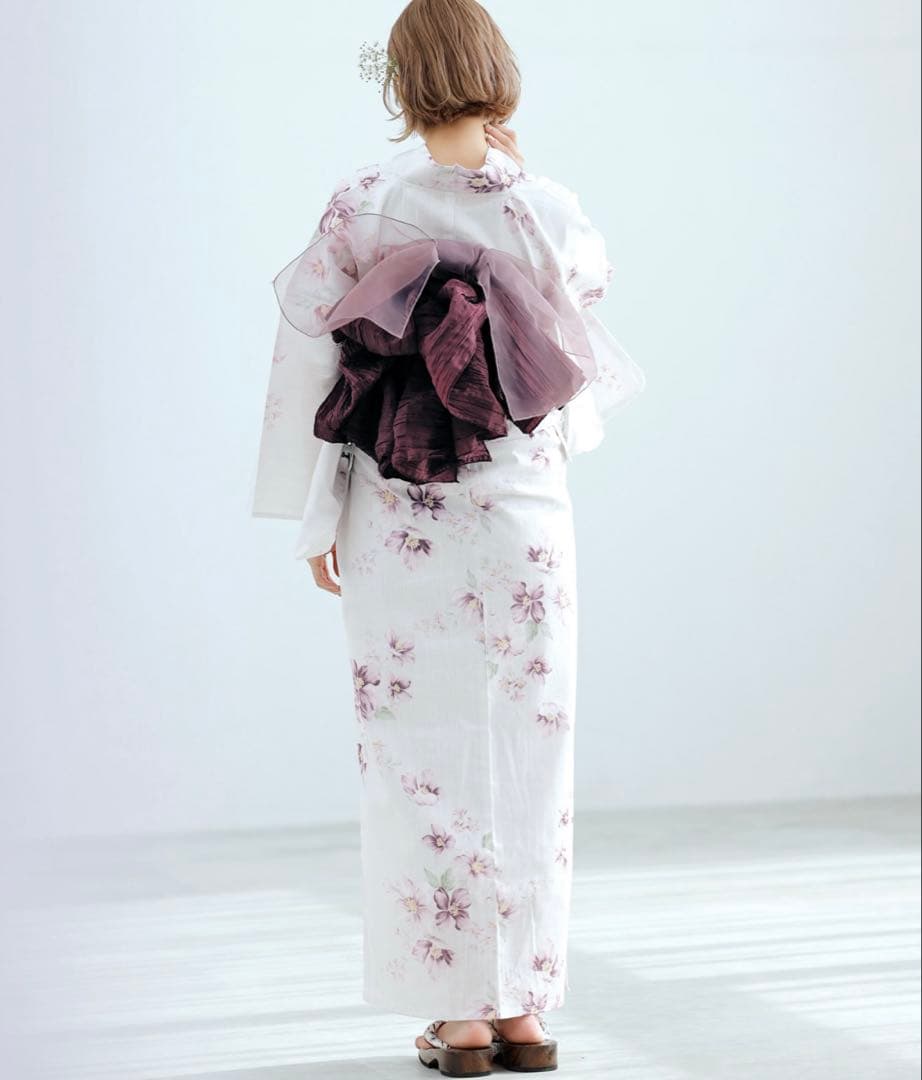 Dita 浴衣セット 桃李の勿忘草 浴衣 レディース