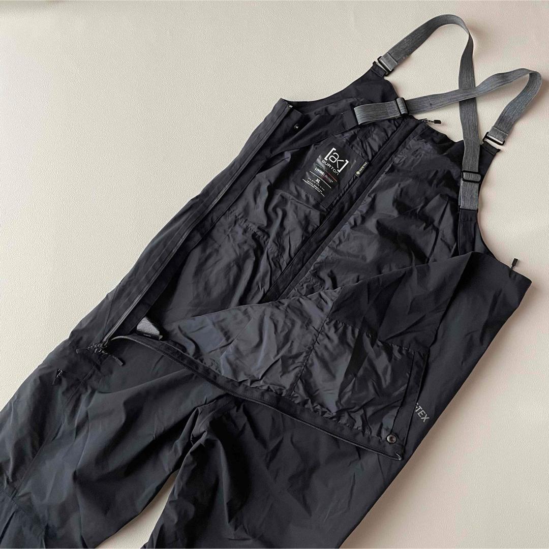 5465【美品】バートン ビブパンツ AK ゴアテックス 近年モデル ブラック