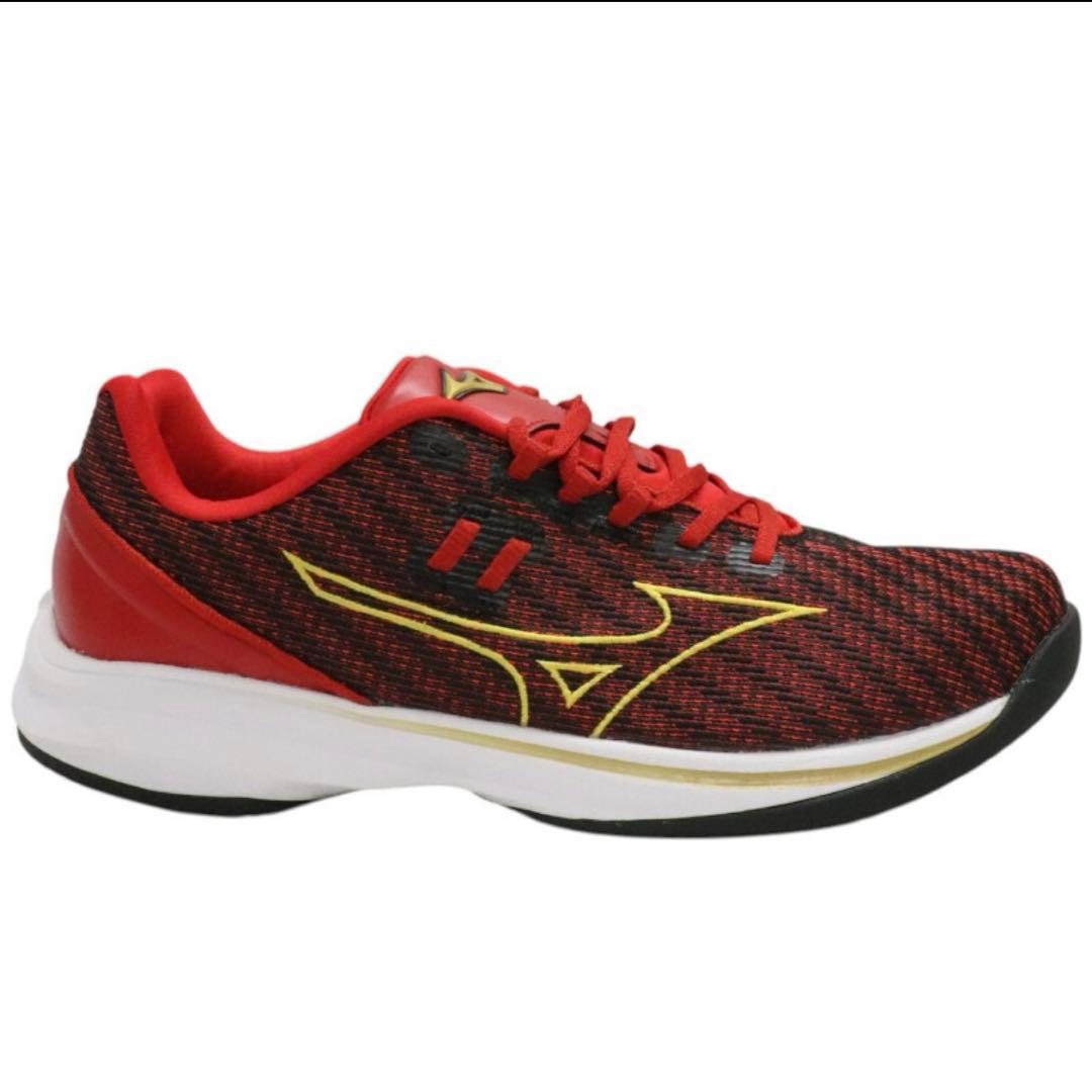 【新品・未使用品】ミズノプロ　トレーニングシューズ レッド×ゴールド 28cm