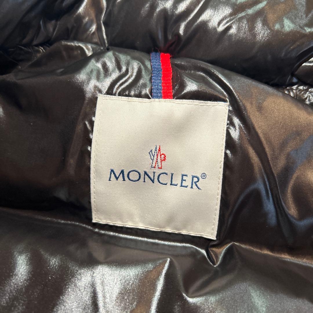 極美品MONCLER ブラック ダウンベスト　　00サイズ