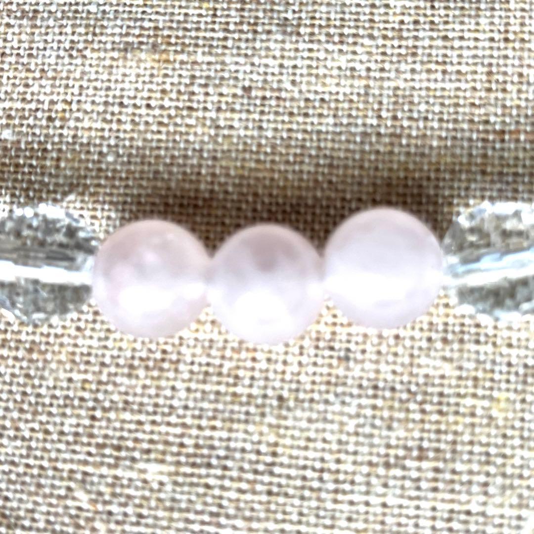 水晶 ネックレス☆46cm☆未使用