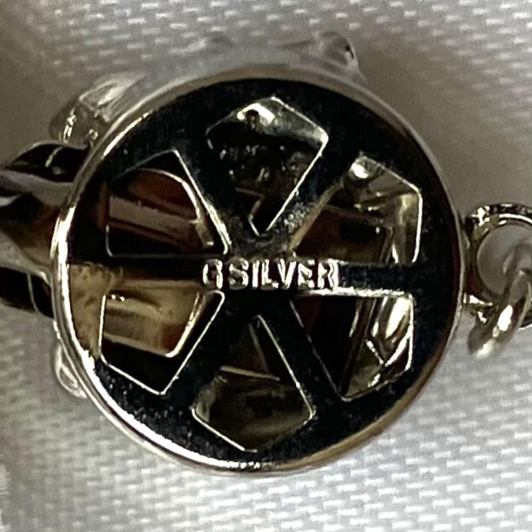 水晶 ネックレス☆46cm☆未使用