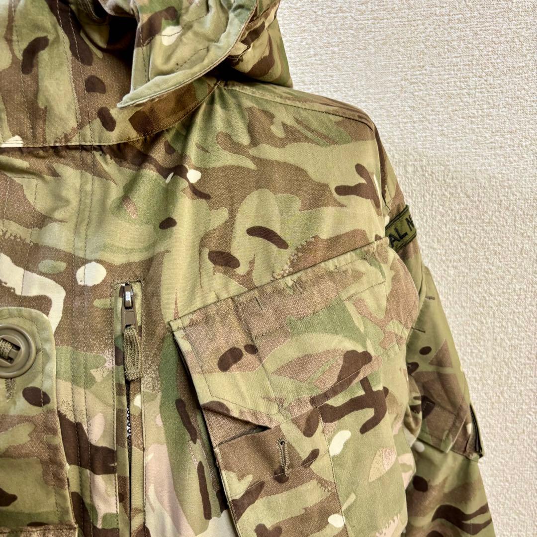 イギリス軍 実物 コンバットスモック L～XL位 ミリタリージャケット カモフラ