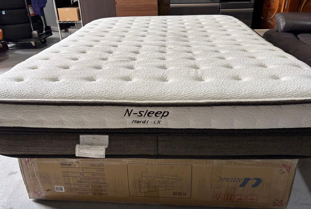 NITORI ダブルマットレス幅140cm (Nスリープ ハード H1-CR)