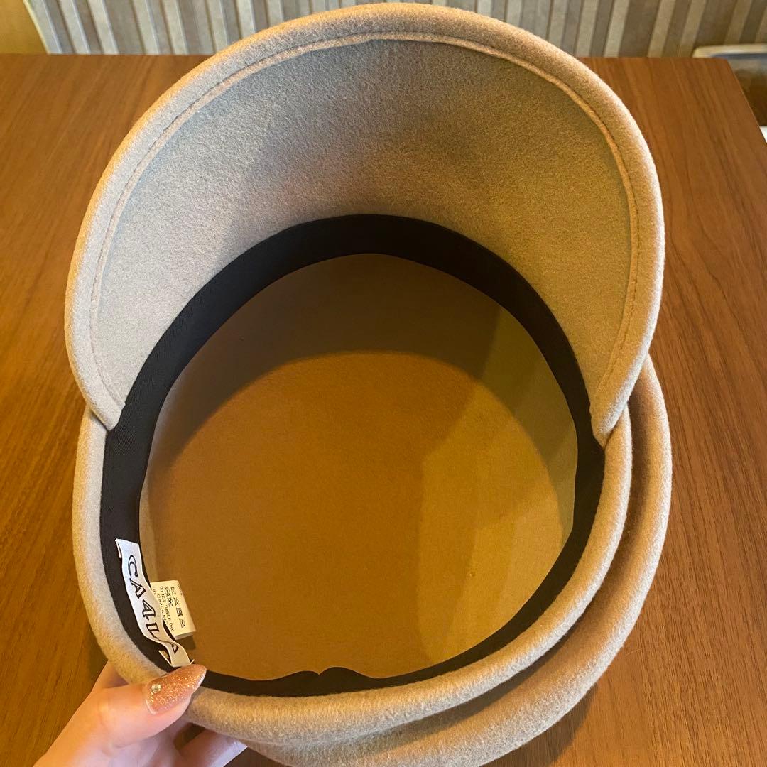 ＼佐野友妃子ちゃん着用／ CA4LA キャスケット HUMAN FELT3