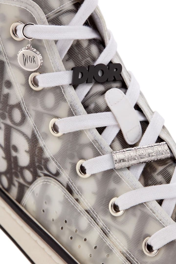 DIOR シューレースアクセサリー シルバー デュブレ 2個セット