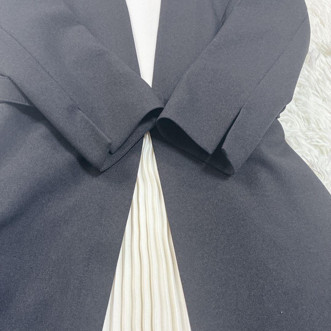 【未使用級】 ストロベリーフィールズ センタープリーツ ロング ワンピース 黒