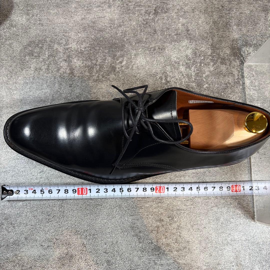 美品　ケンフォード　レザー　プレーントゥ　ビジネスシューズ　ブラック　26.5