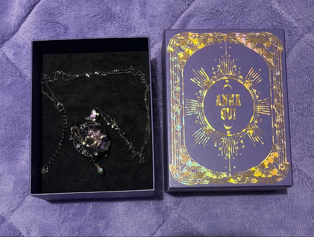 【新品未使用】ANNA SUI 天体ユニコーンモチーフネックレス 限定品
