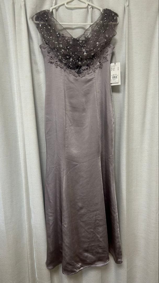 スナイデル　エンブロイダリードレス　ダークグレー