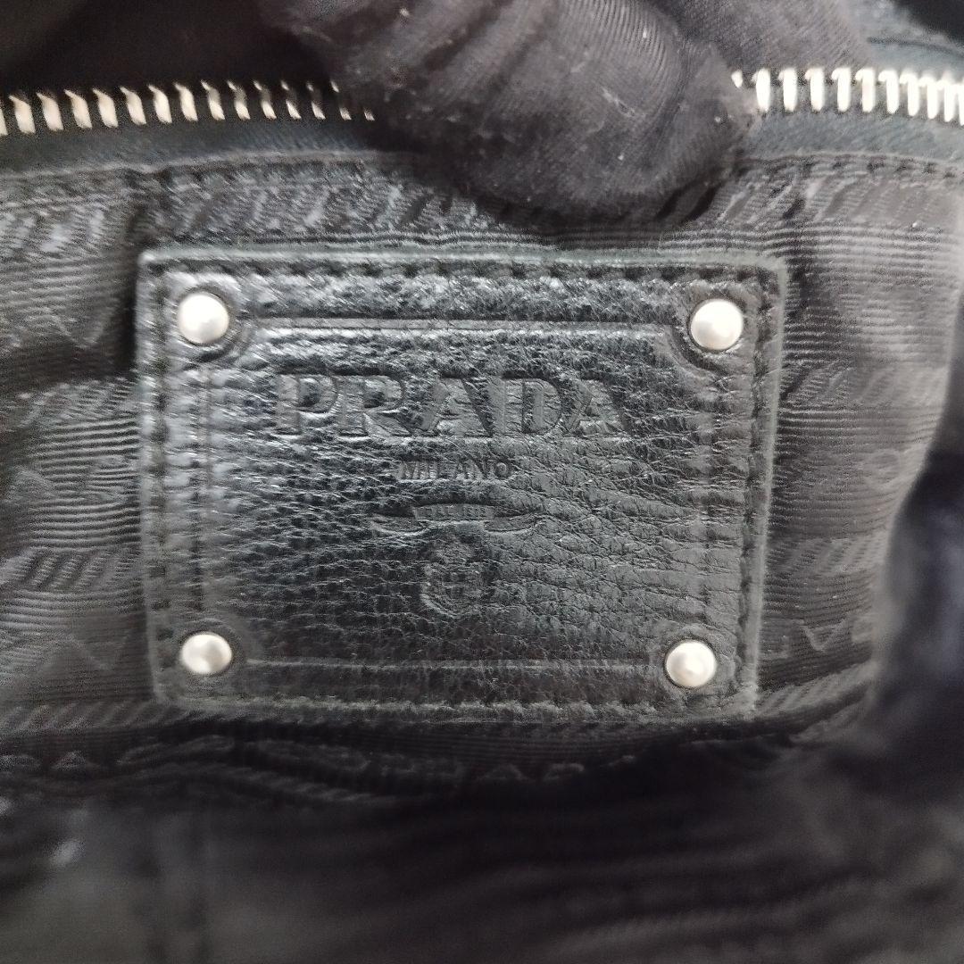 美品☆　PRADA　archive　市川隼基さん着用モデル　オールレザー　バッグ
