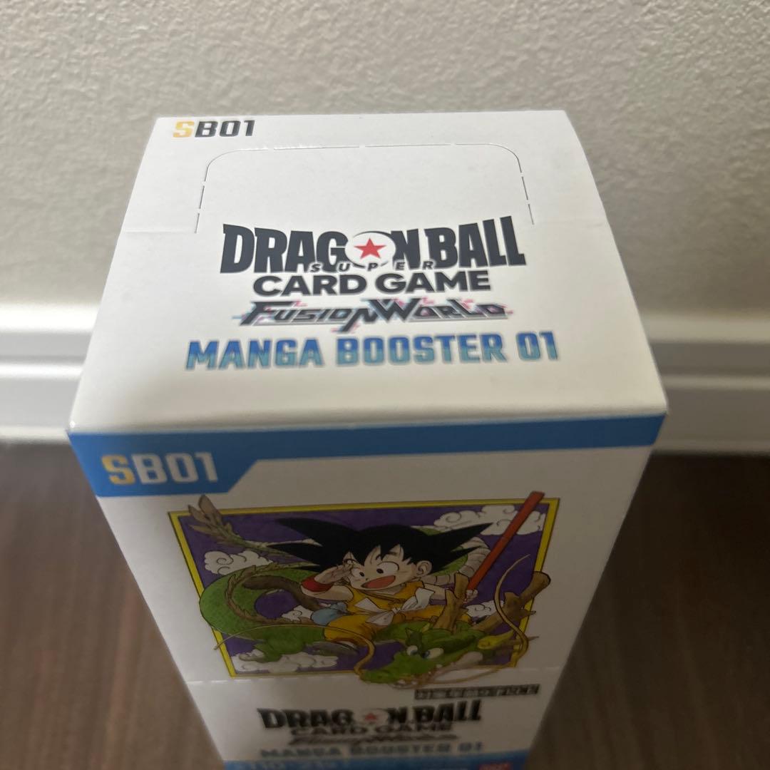 ドラゴンボールカードゲーム MANGA BOOSTER 01 1BOXテープ無し