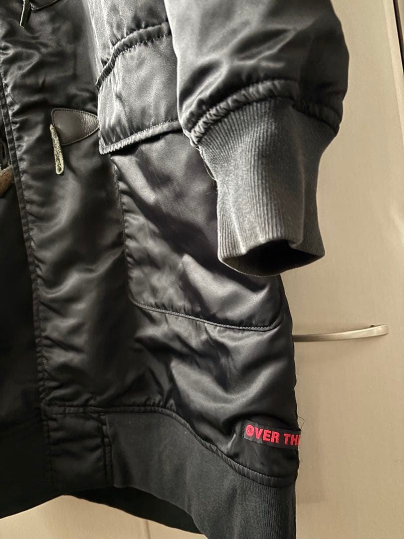 希少　オーバーザストライプス　ナイロンダッフルコート　 グレムリン　MA-1