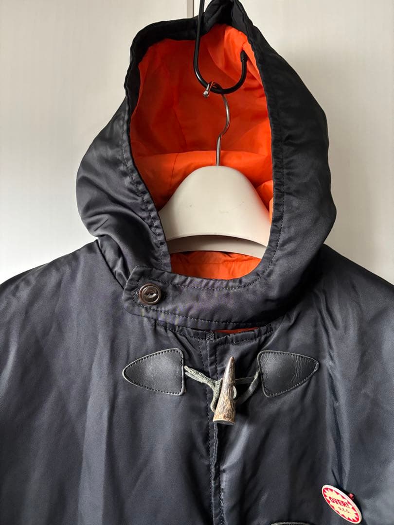 希少　オーバーザストライプス　ナイロンダッフルコート　 グレムリン　MA-1