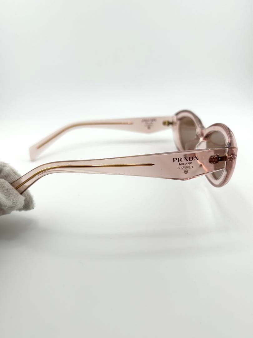 ✨極上美品・付属品完備✨　プラダ　サングラス　シンボルロゴ　キャットアイ　Y2K