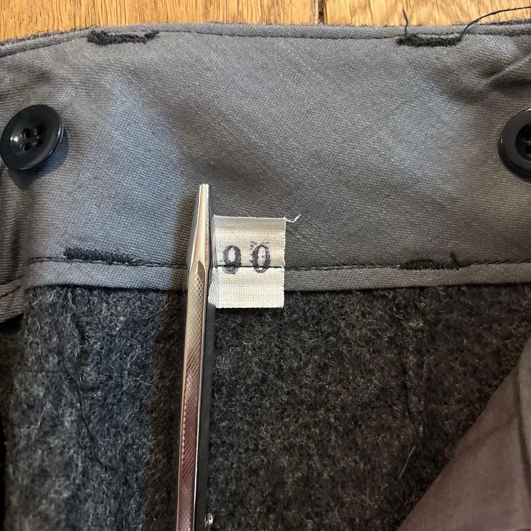 【希少】60‘sデンマーク軍 ウールパンツ サイズ90 デッドストック