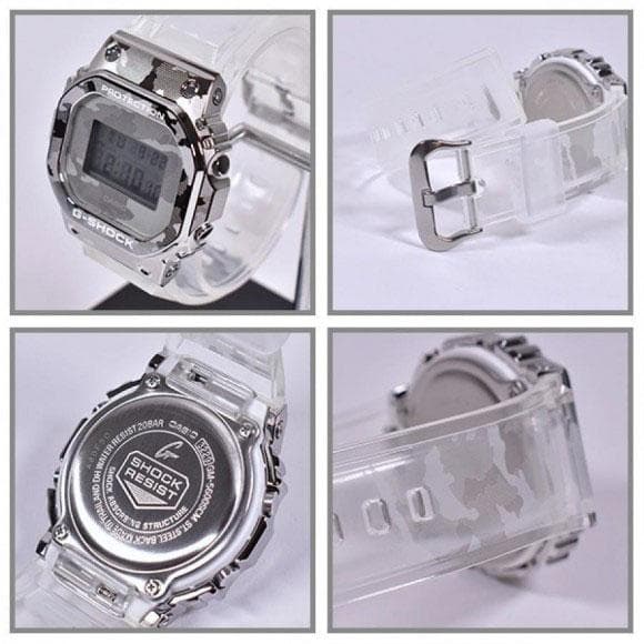 G-SHOCK迷彩＆透明クリアスケルトン新品メンズ腕時計Gショック200m防水