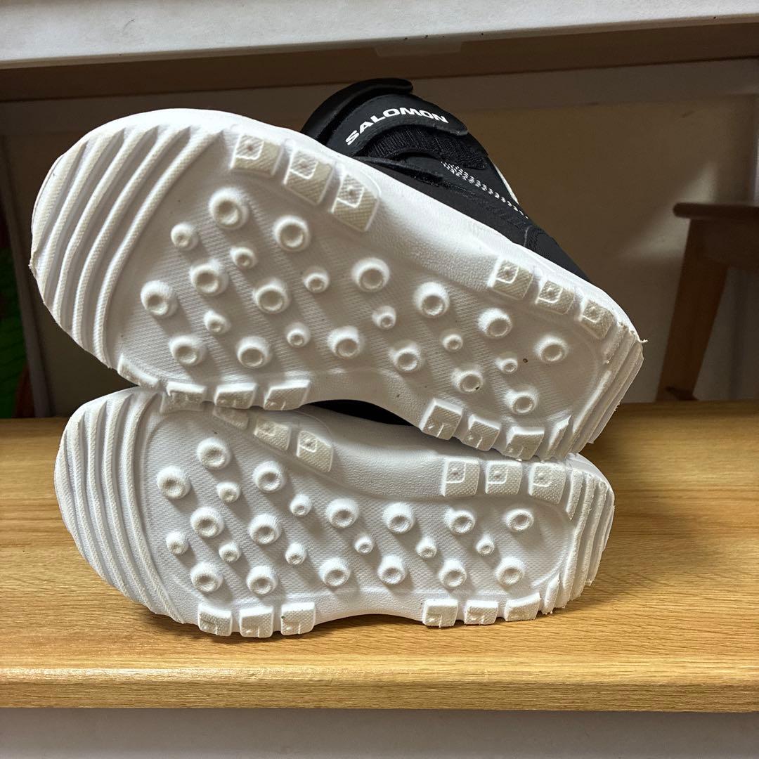SALOMON 子ども用スノーボードブーツ ブラック