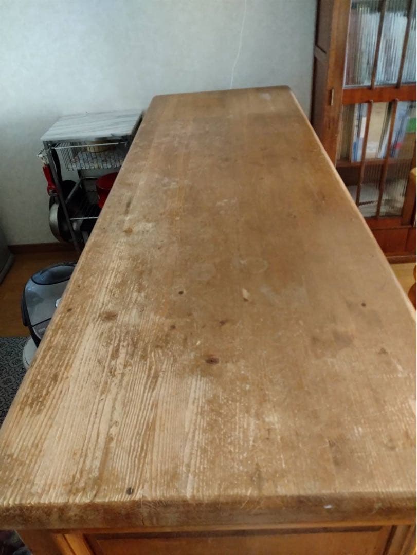 パイン材 カウンター 什器　イギリス製