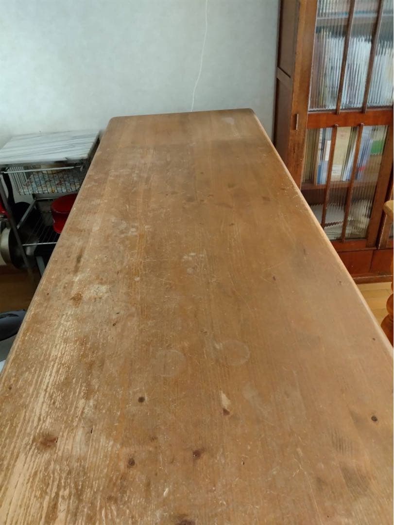 パイン材 カウンター 什器　イギリス製