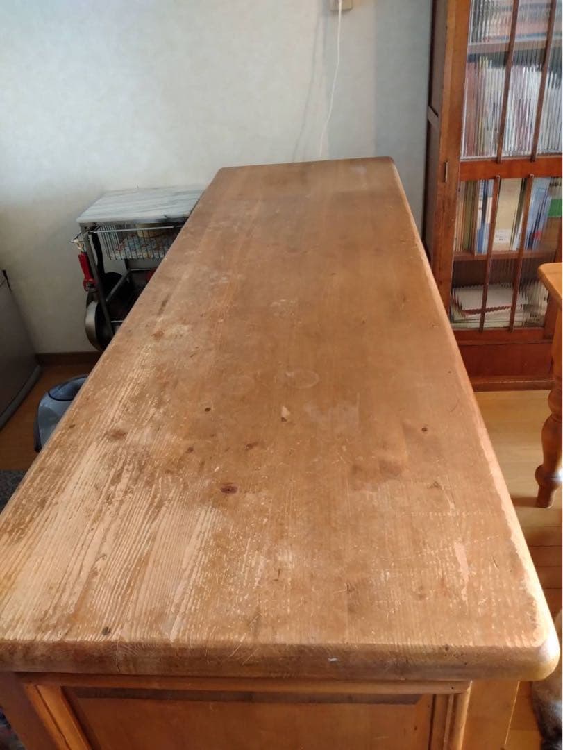 パイン材 カウンター 什器　イギリス製