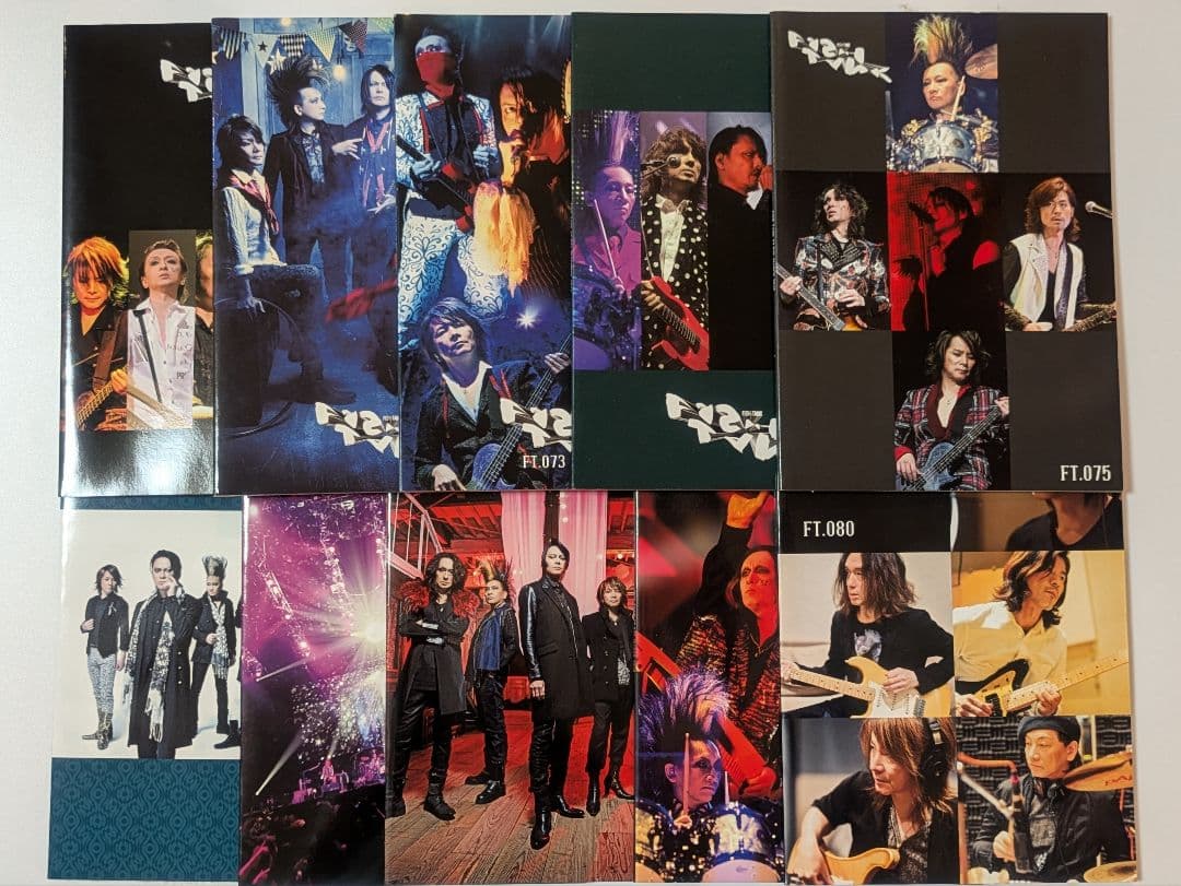 ★BUCK-TICK　FC会報No.46〜100（No.84欠番）54冊セット★