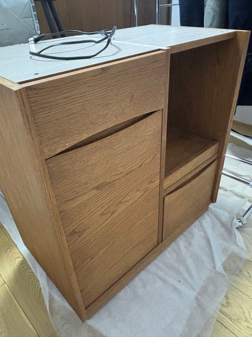 unico ウニコ シグネ オーク材 キッチンボード レンジボード 食器棚