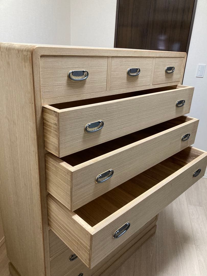 加茂桐箪笥　和箪笥　1竿 ☆総桐箪笥 ✩送料込み