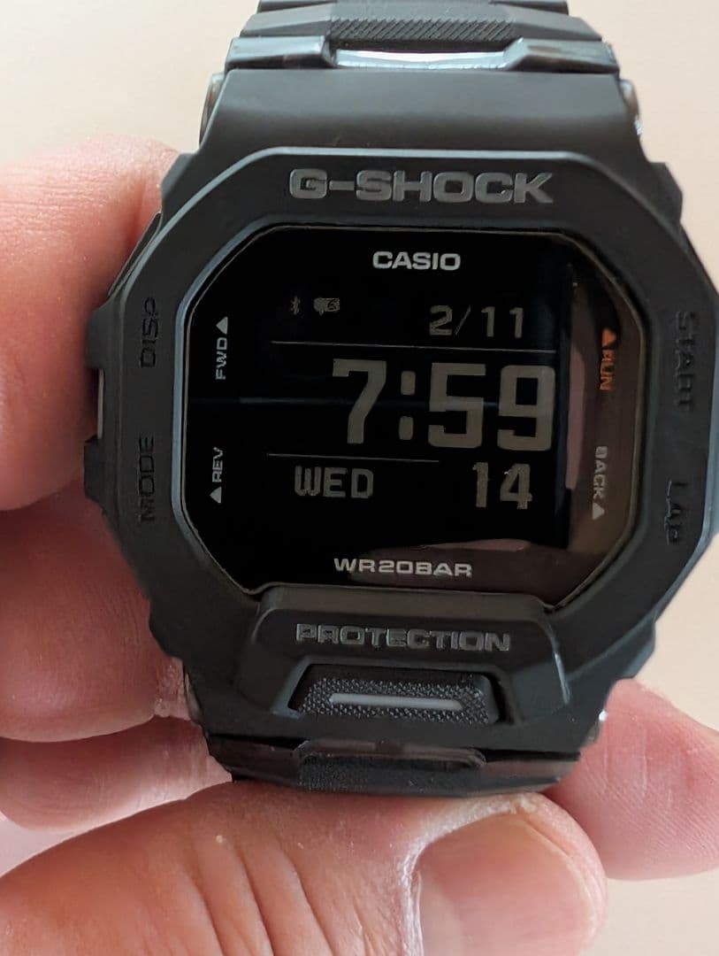 時計 CASIO G-SHOCK G-SQUAD GBD-200-1
