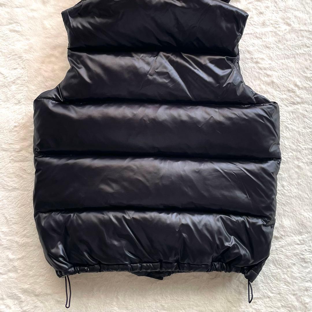 CAMP7 キャンプセブン ダウンベスト リアルファー y2k アーカイブ 黒