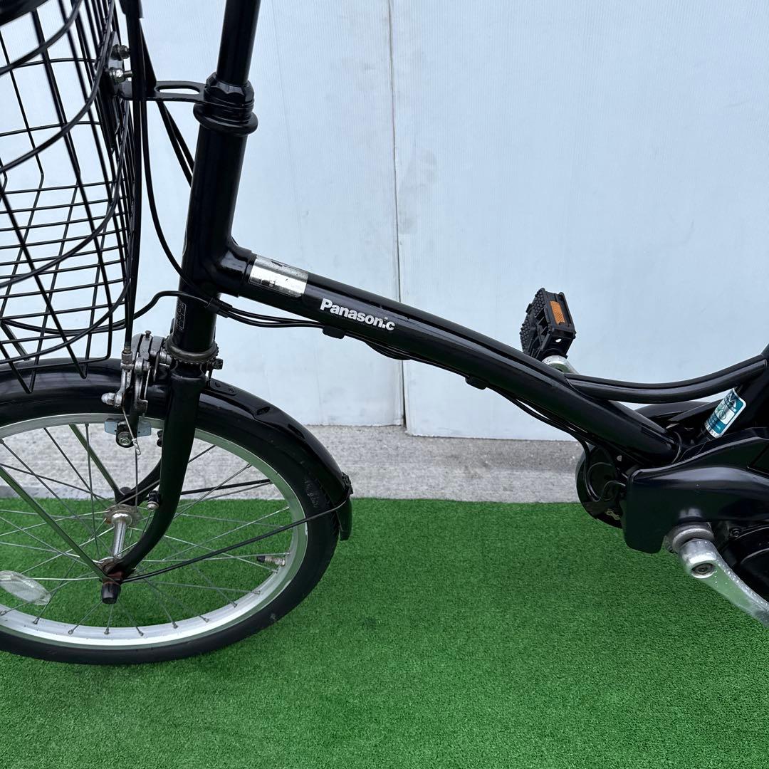Panasonic電動アシスト自転車20インチ ブラック ミニサイクル