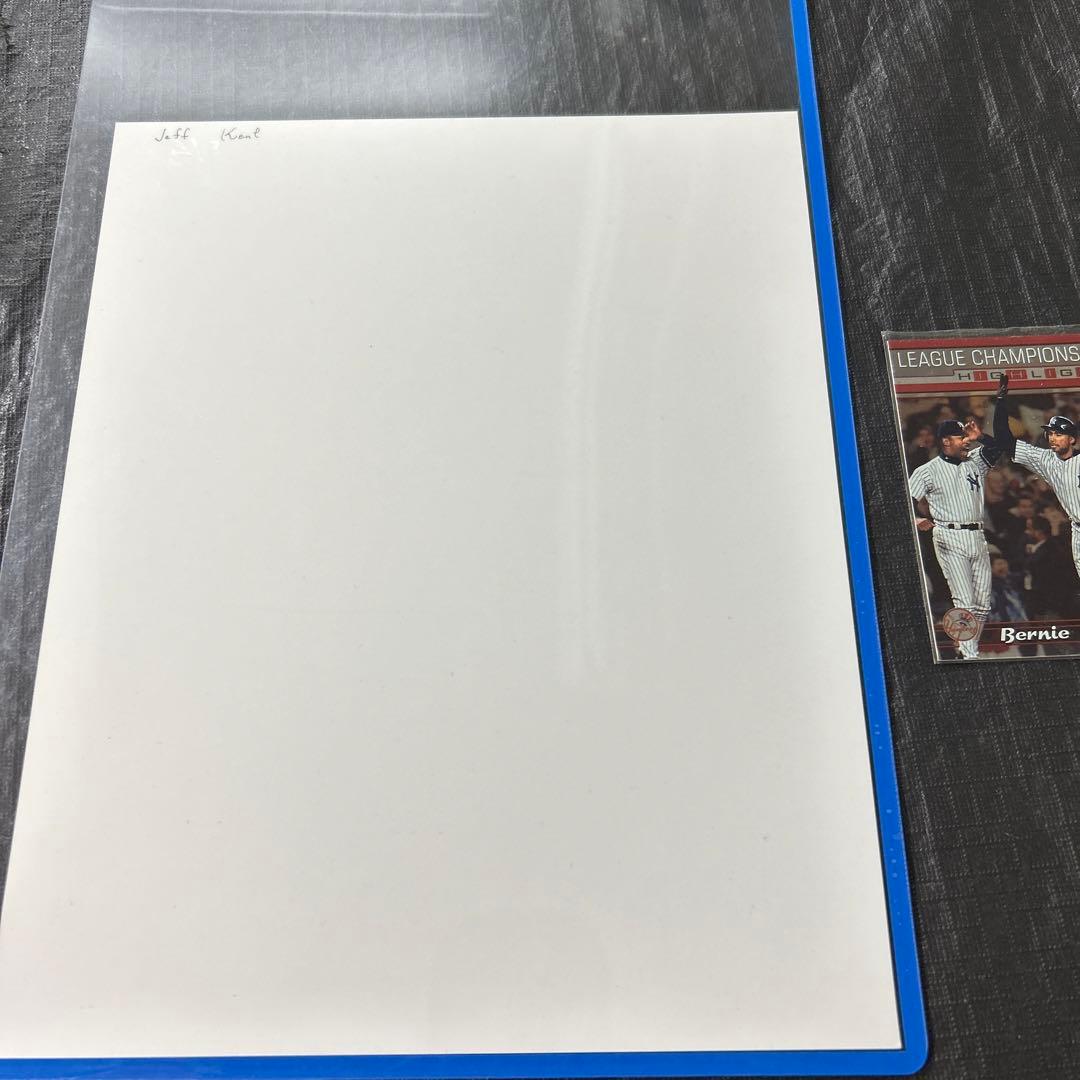 MLB  ジェフ　ケント　直筆サイン入りフォト　ロスアンゼルスドジャース