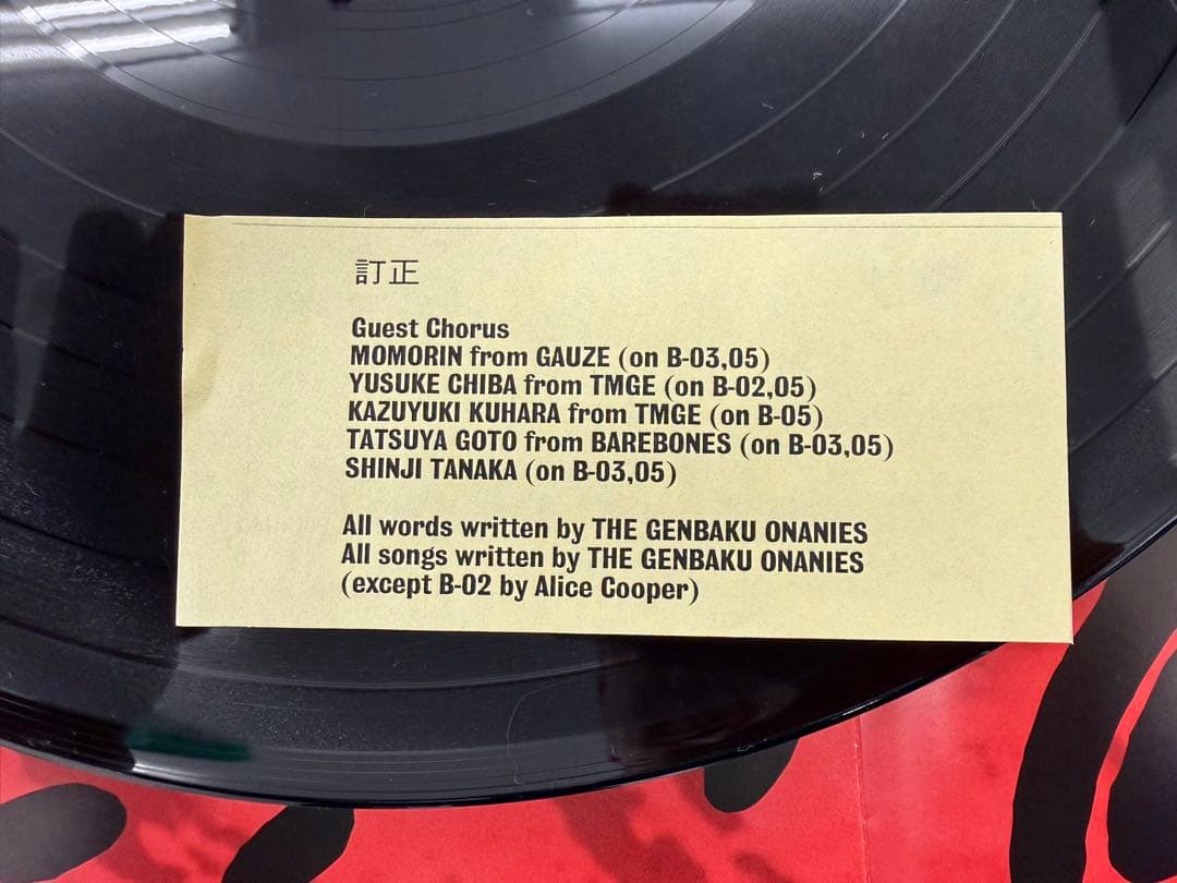 THE GENBAKU ONANIES PRIMALROCKTHERAPY横山健