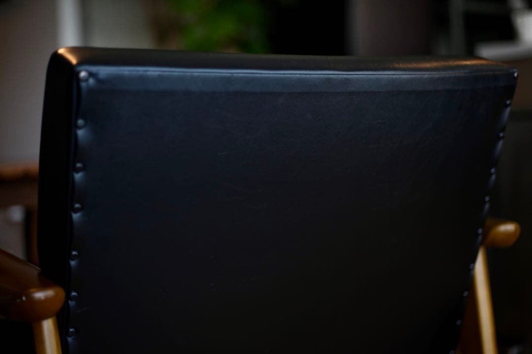 カリモク60＿Kチェア 1シーター＿ブラック