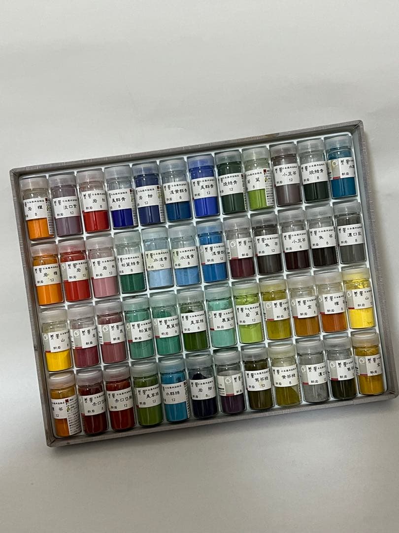 flavorページ　日本画用岩絵具 48色セット